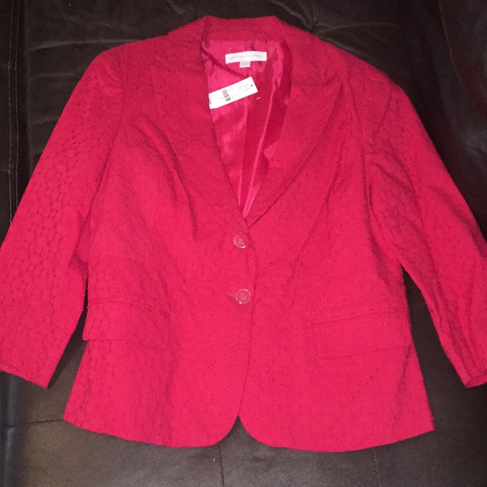 Red New York & Co blazer